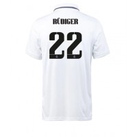 Dres Real Madrid Antonio Rudiger #22 Domaci 2022-23 Kratak Rukav